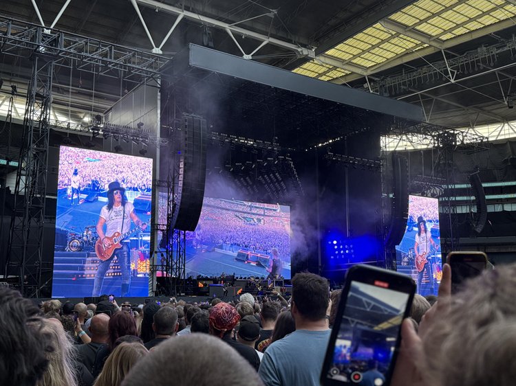 Guns and Roses Wembley 2026 Time