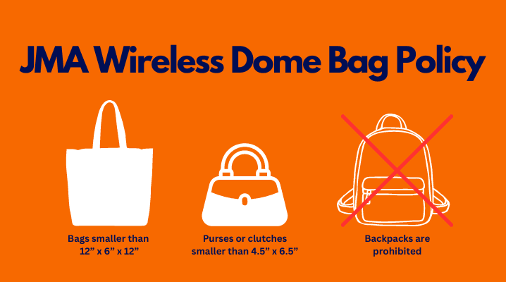 Dome of America Bag Policy