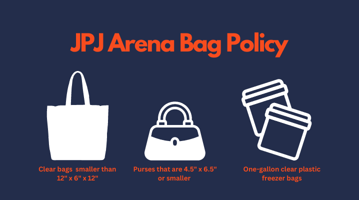 Jpj Arena Clear Bag Policy