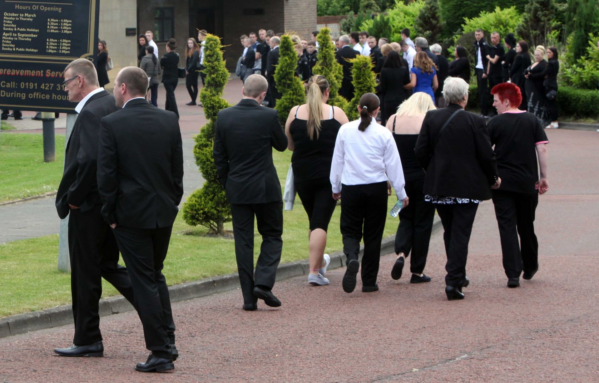 South Shields Crematorium Funerals This Week