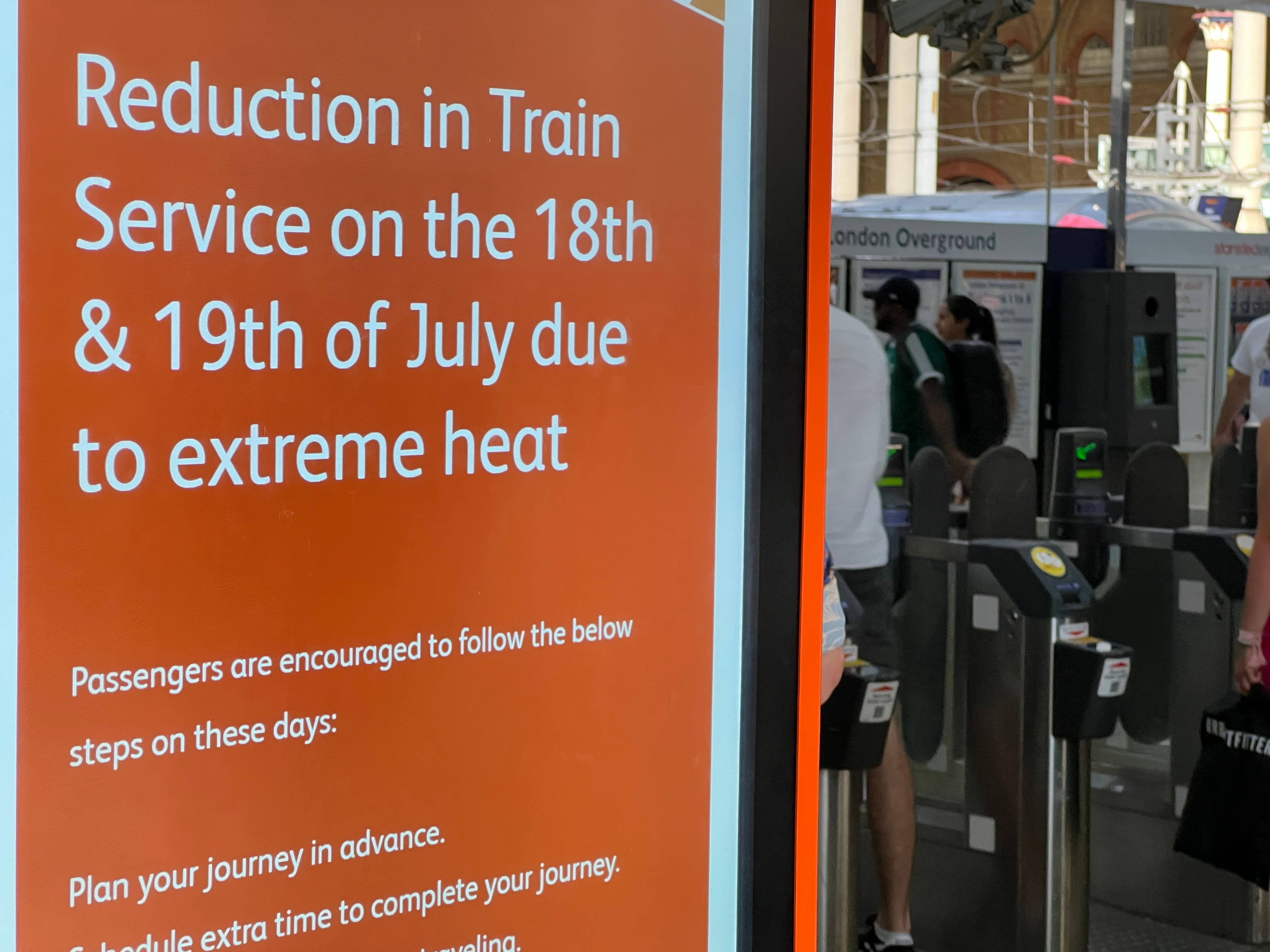 Railway Services Face Disruptions Due to Red Extreme Heat Warning