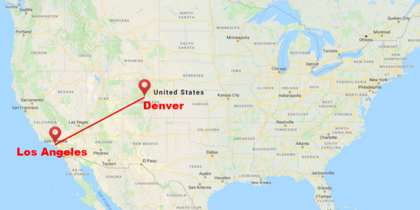 How Long Is the Flight from Denver to California