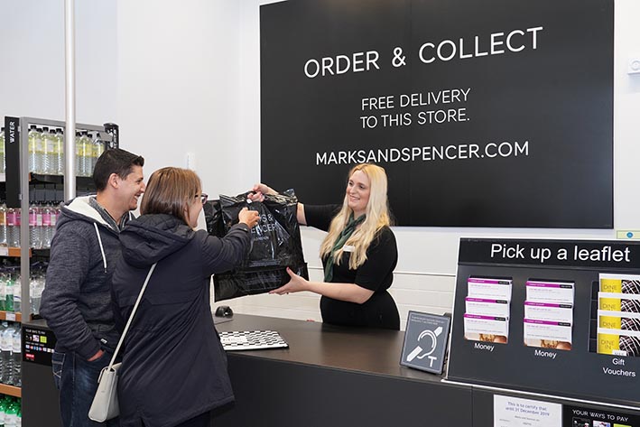 Marks and Spencer Collect in Store