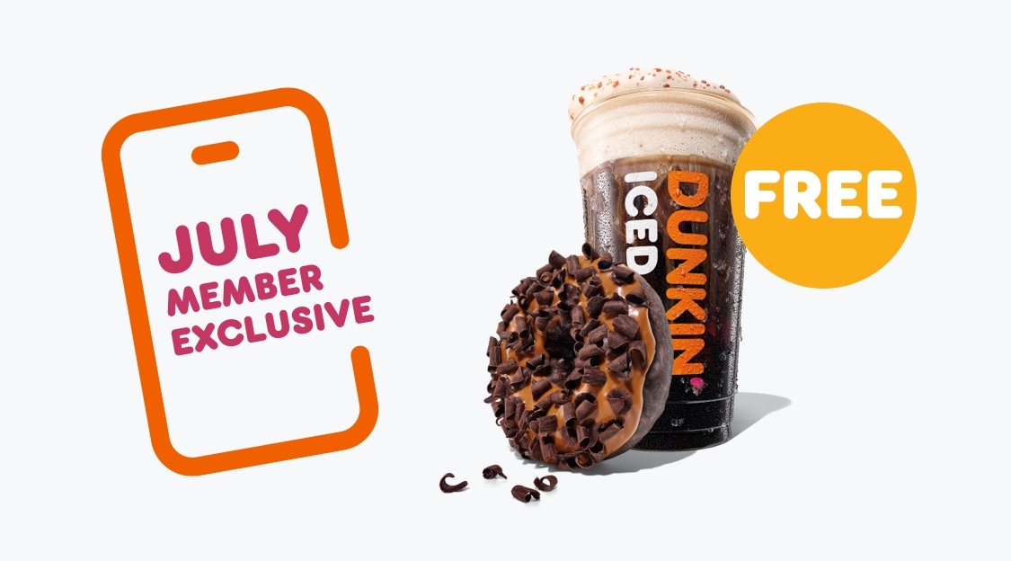 Dunkin’ Rewards Members Can Claim Free Lattes, Cold Brews and More
