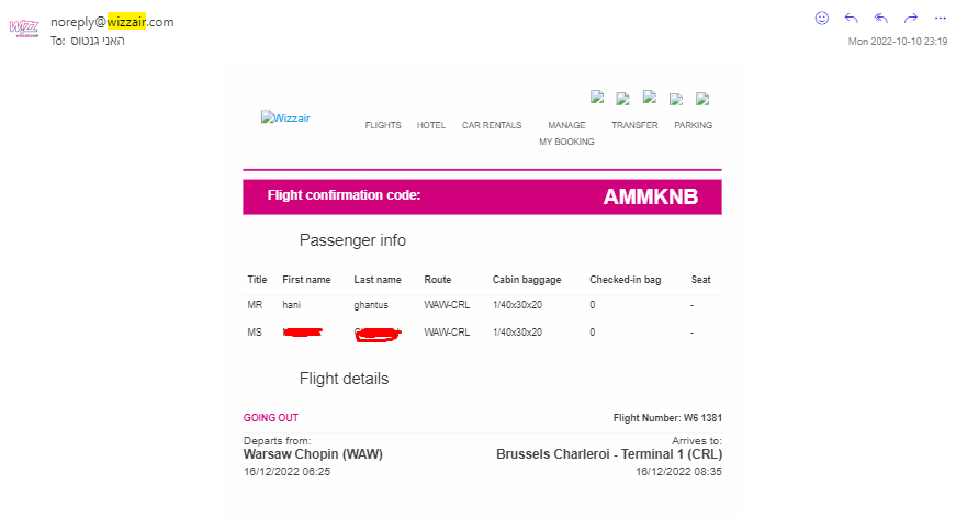 Wizz Air Flight Safely Landed After Passenger Sent Text Messages