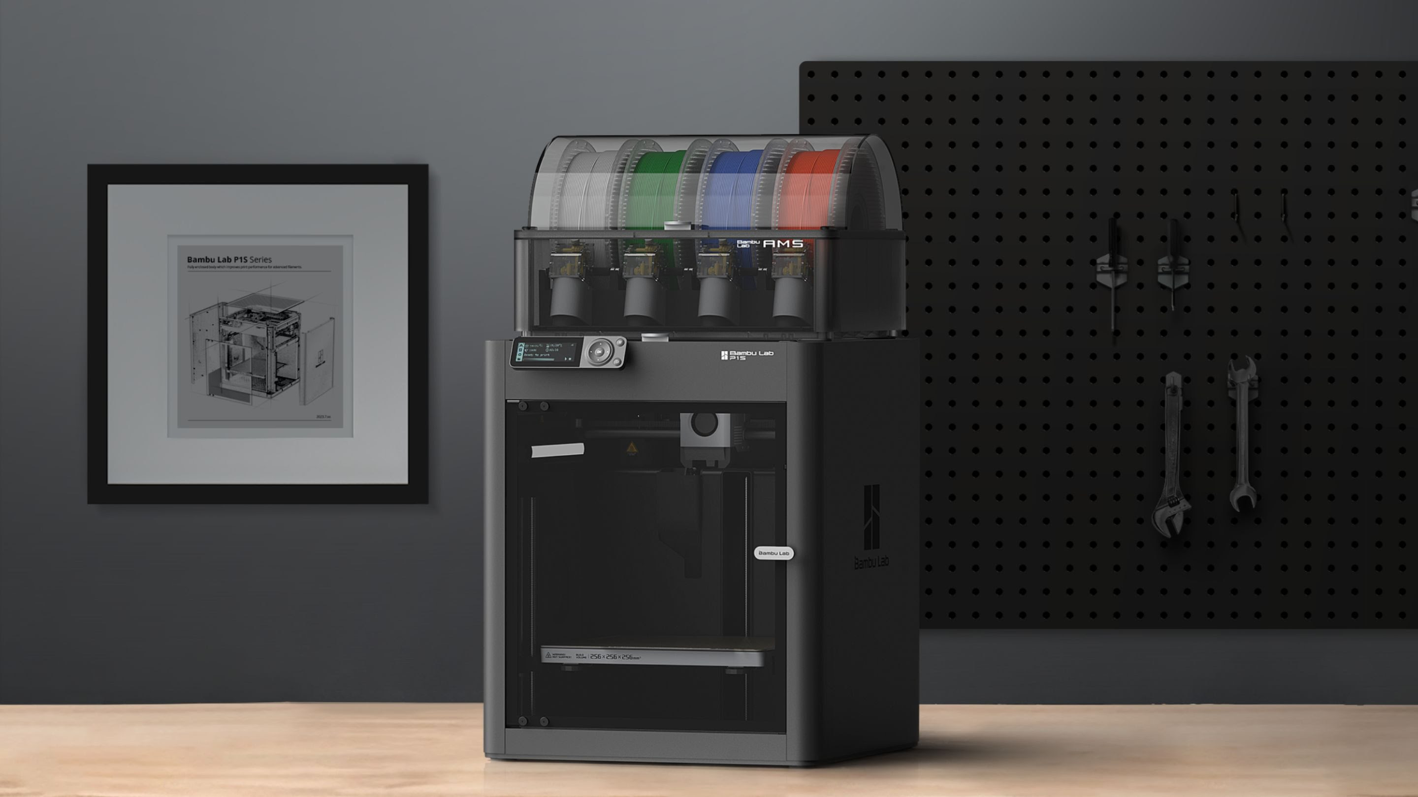 Bambu Labs P1S with Ams