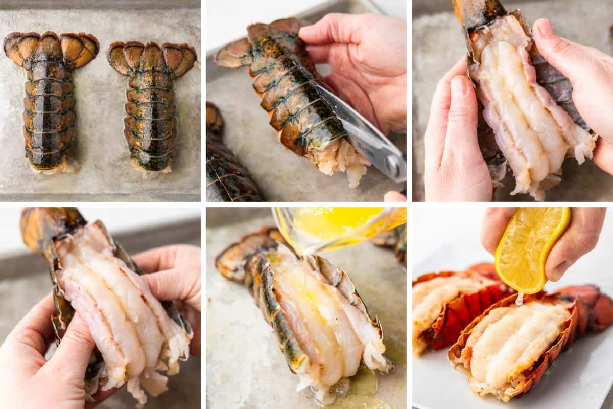 How to Prepare Lobster Tails to Broil