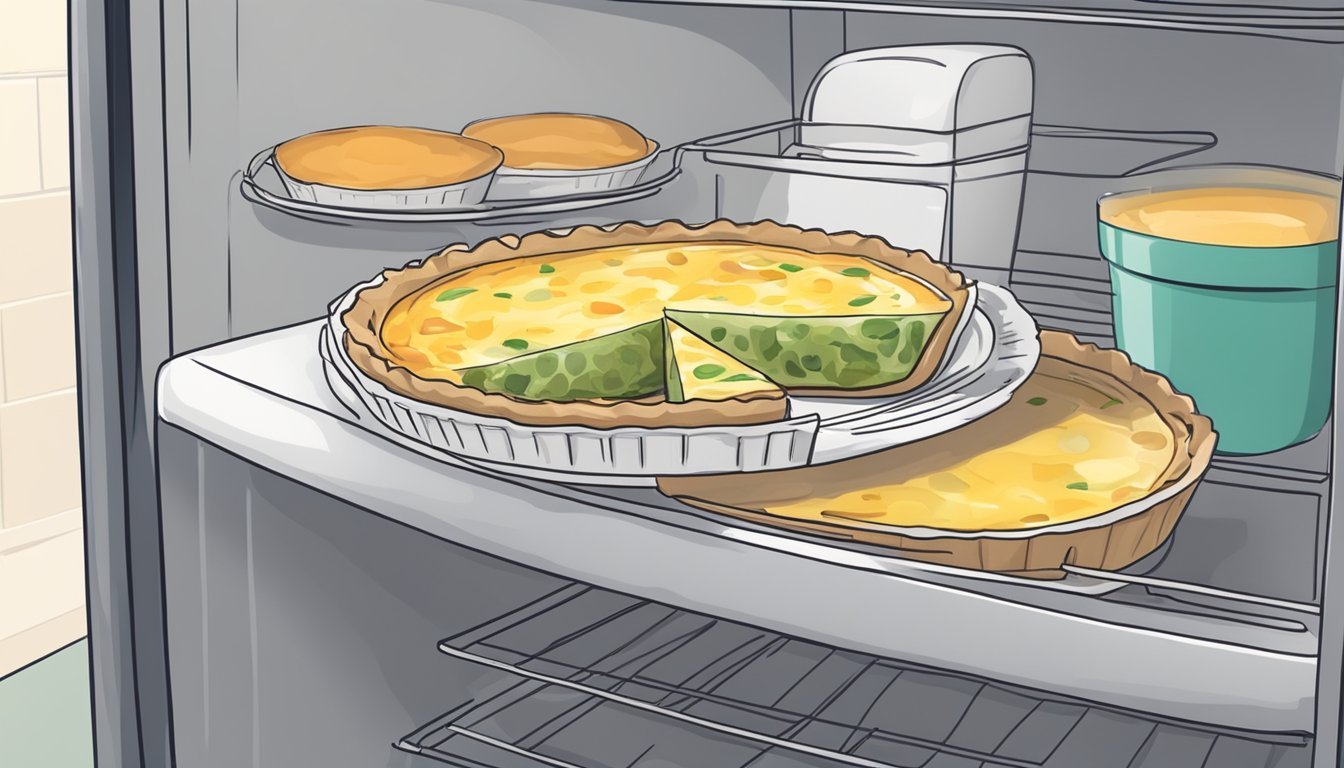 How Long Quiche in Fridge