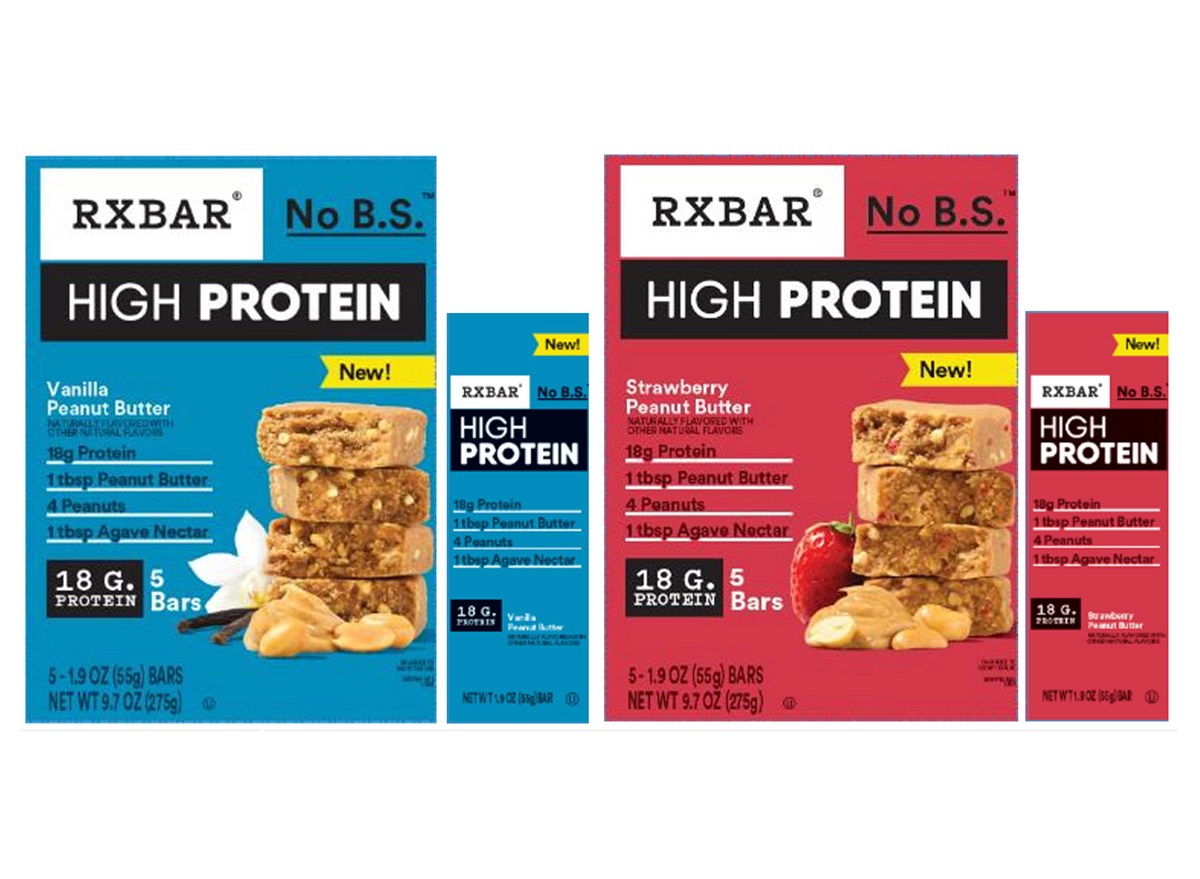 Evaluate the Nutrition Bars Company Rxbar on Protein