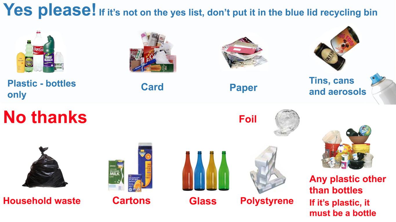 Binmen Advise Specific Items Must Avoid Recycling Bins