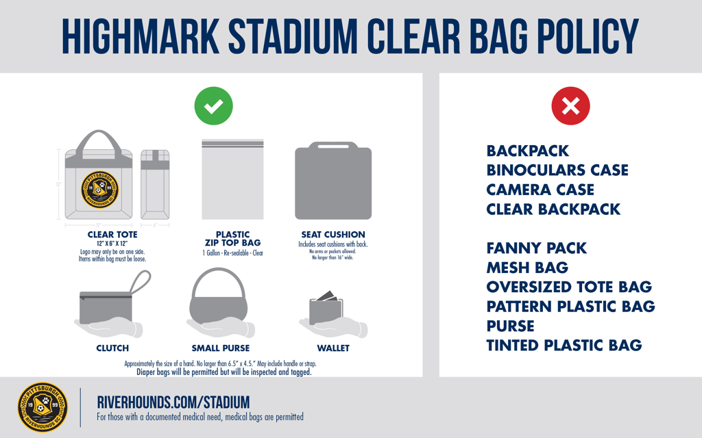 Clear Bag Policy Diaper Bag