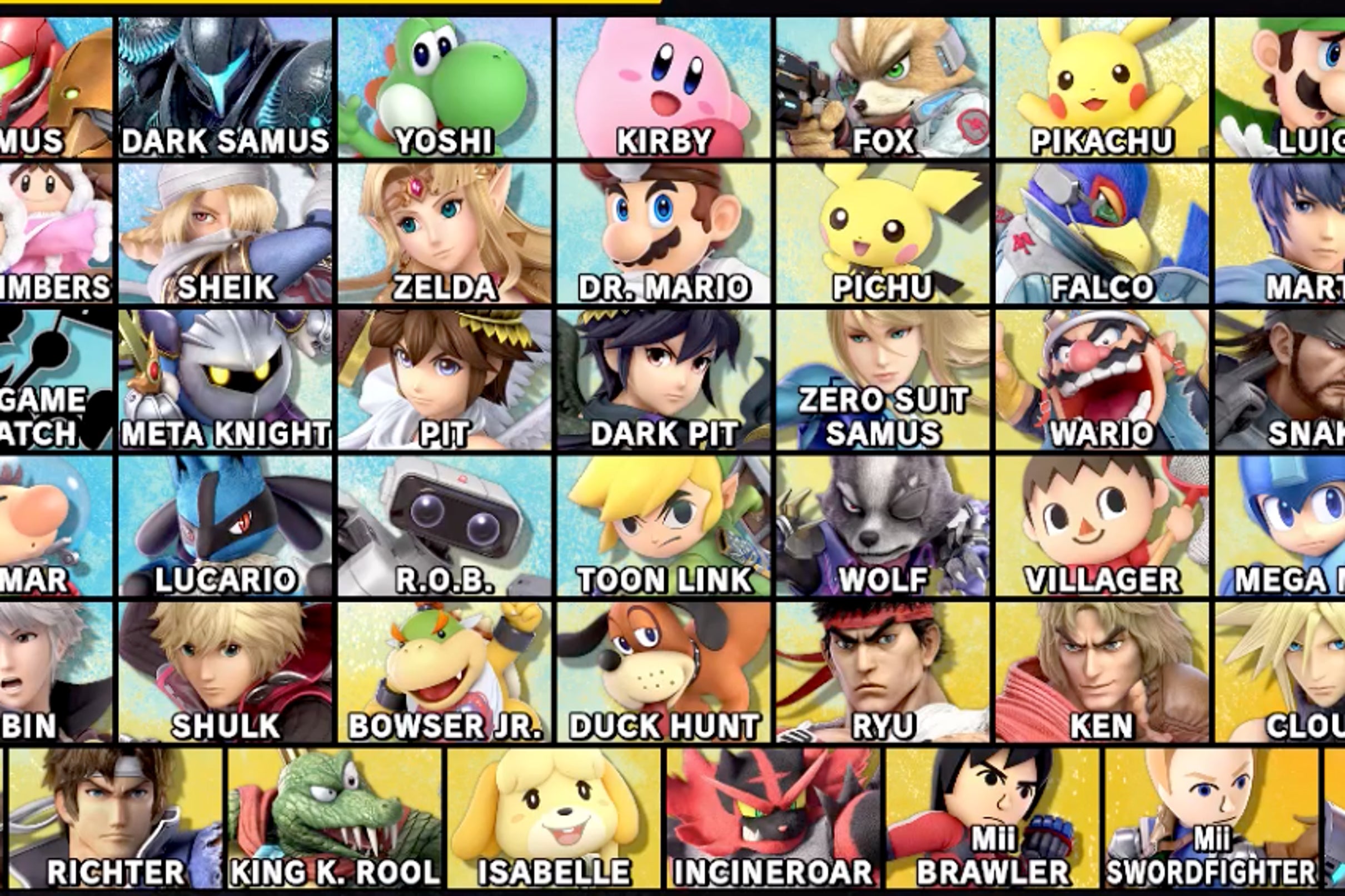 Best Character in Super Smash Bros