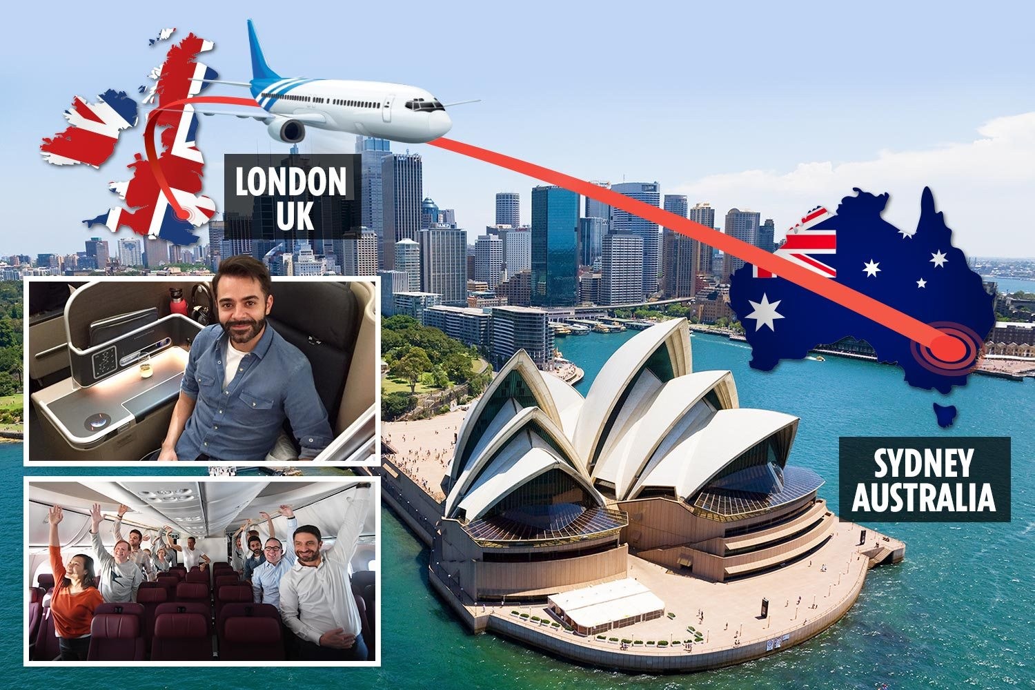 How Long Flight London to Sydney