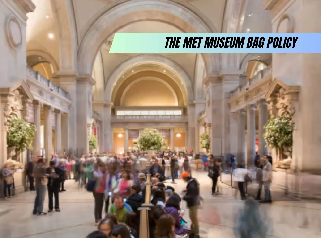 Bag Policy 9 11 Museum