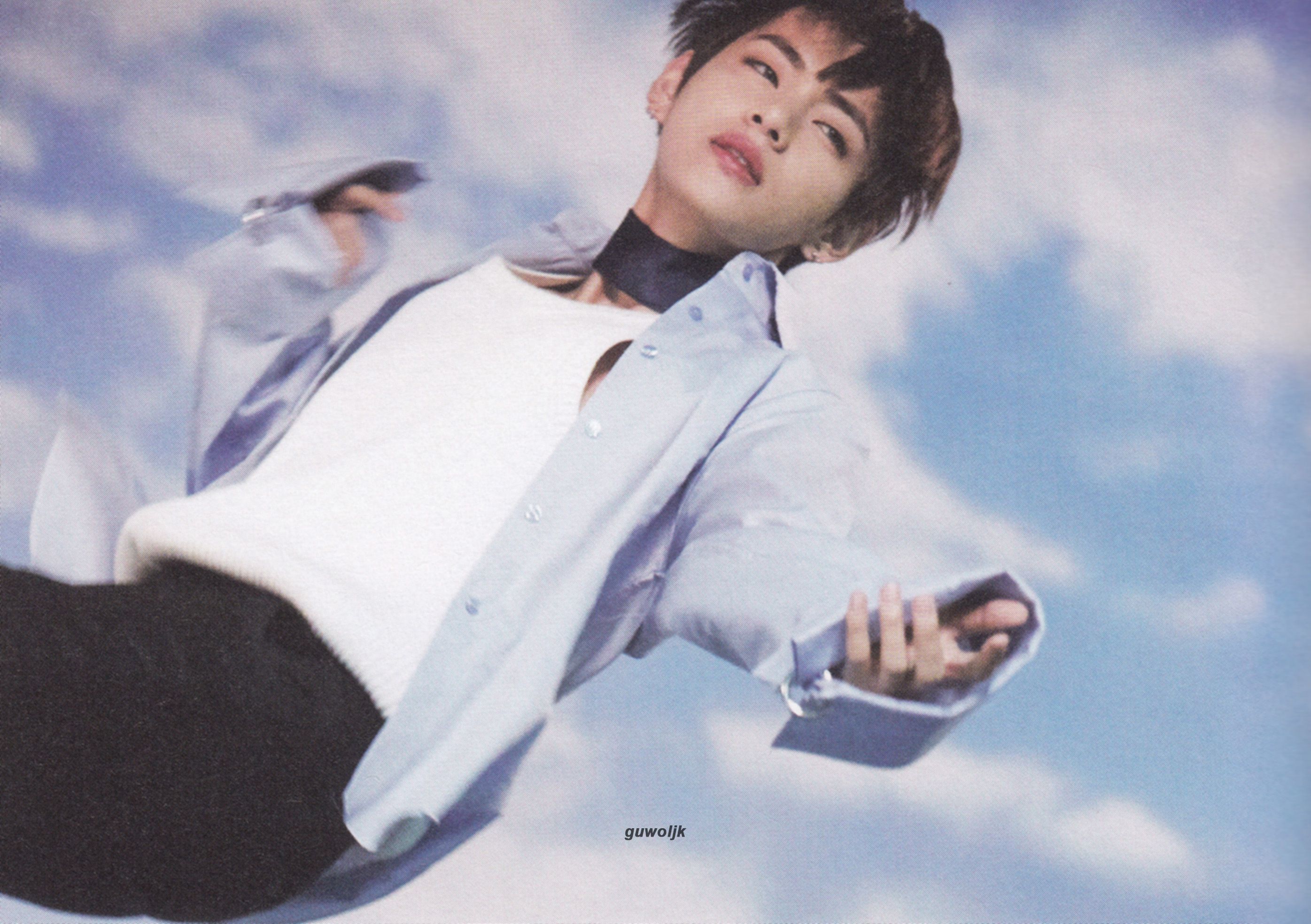 Kim Taehyung in a Cloud