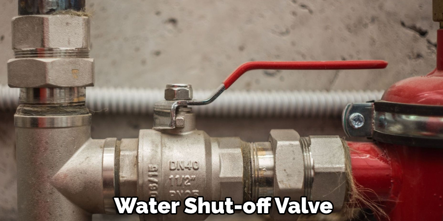 How to Shut off Water Supply