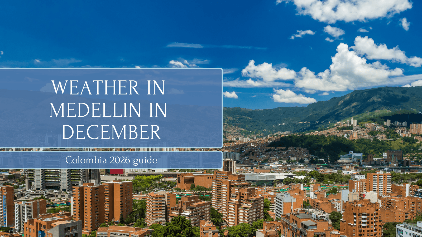 Colombia Weather in December