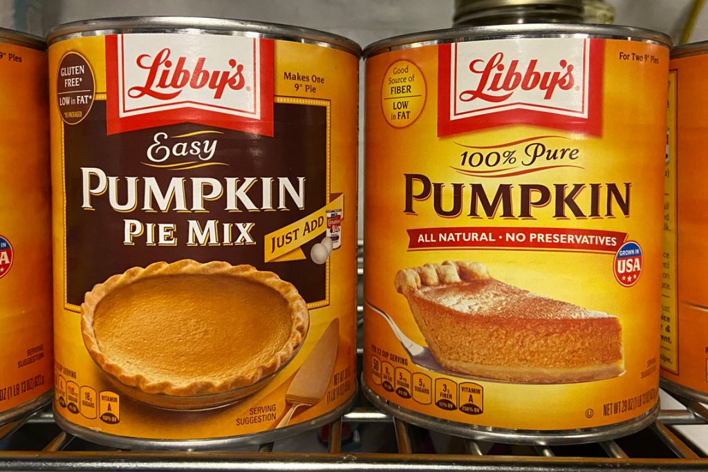 Is Pumpkin Pie Filling the Same as Puree