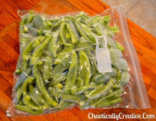 Freezing Green Peppers Without Blanching