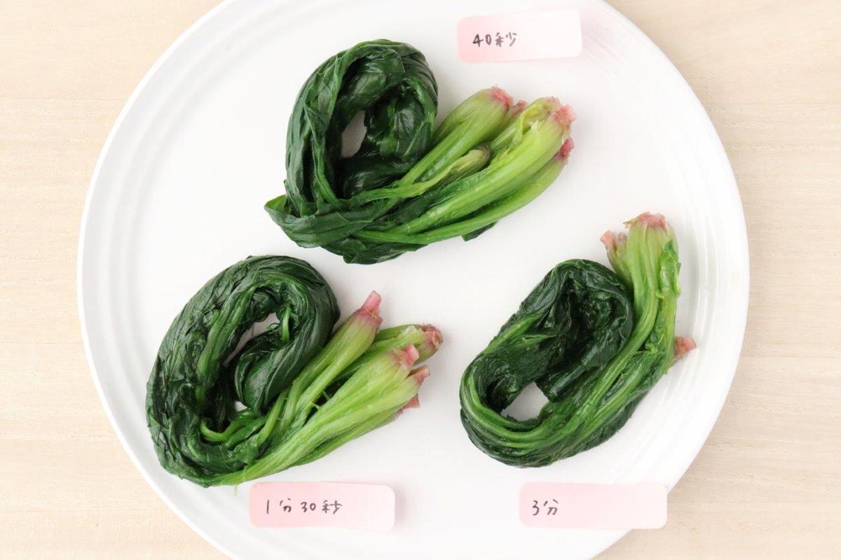 ほうれん草の下茹では何秒が正解？シュウ酸を抜き旨味を残す最新技法