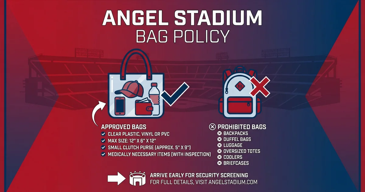 Angel City Fc Bag Policy