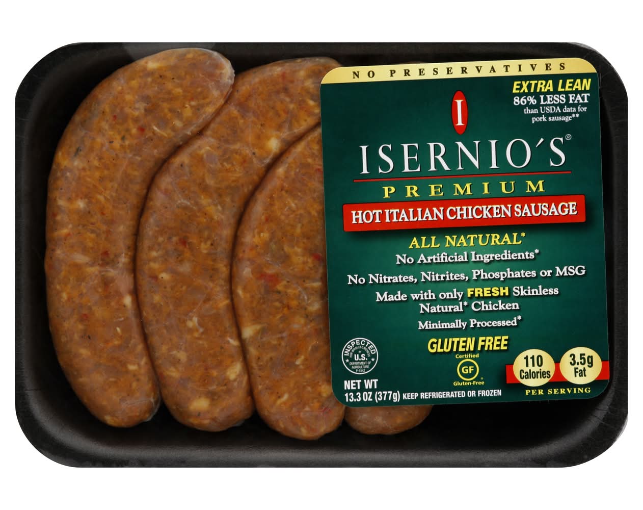 Minimally Processed Chicken Sausage