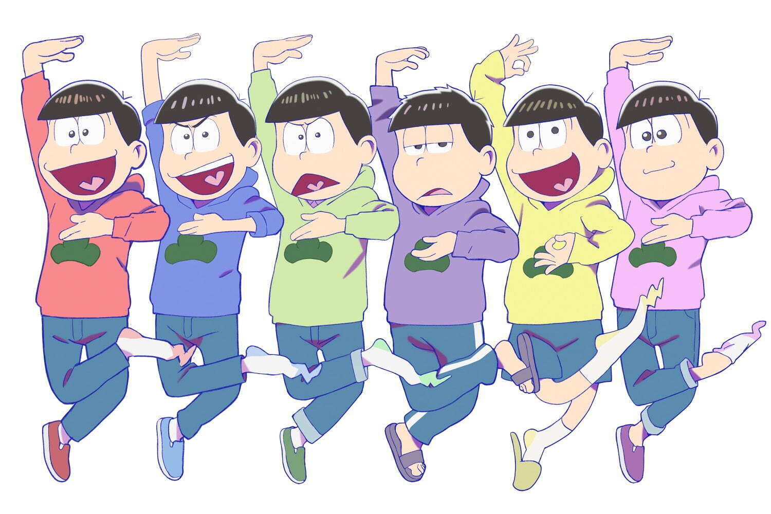 おそ松くん兄弟の順番と見分け方一覧！原作とアニメの違いを徹底解剖