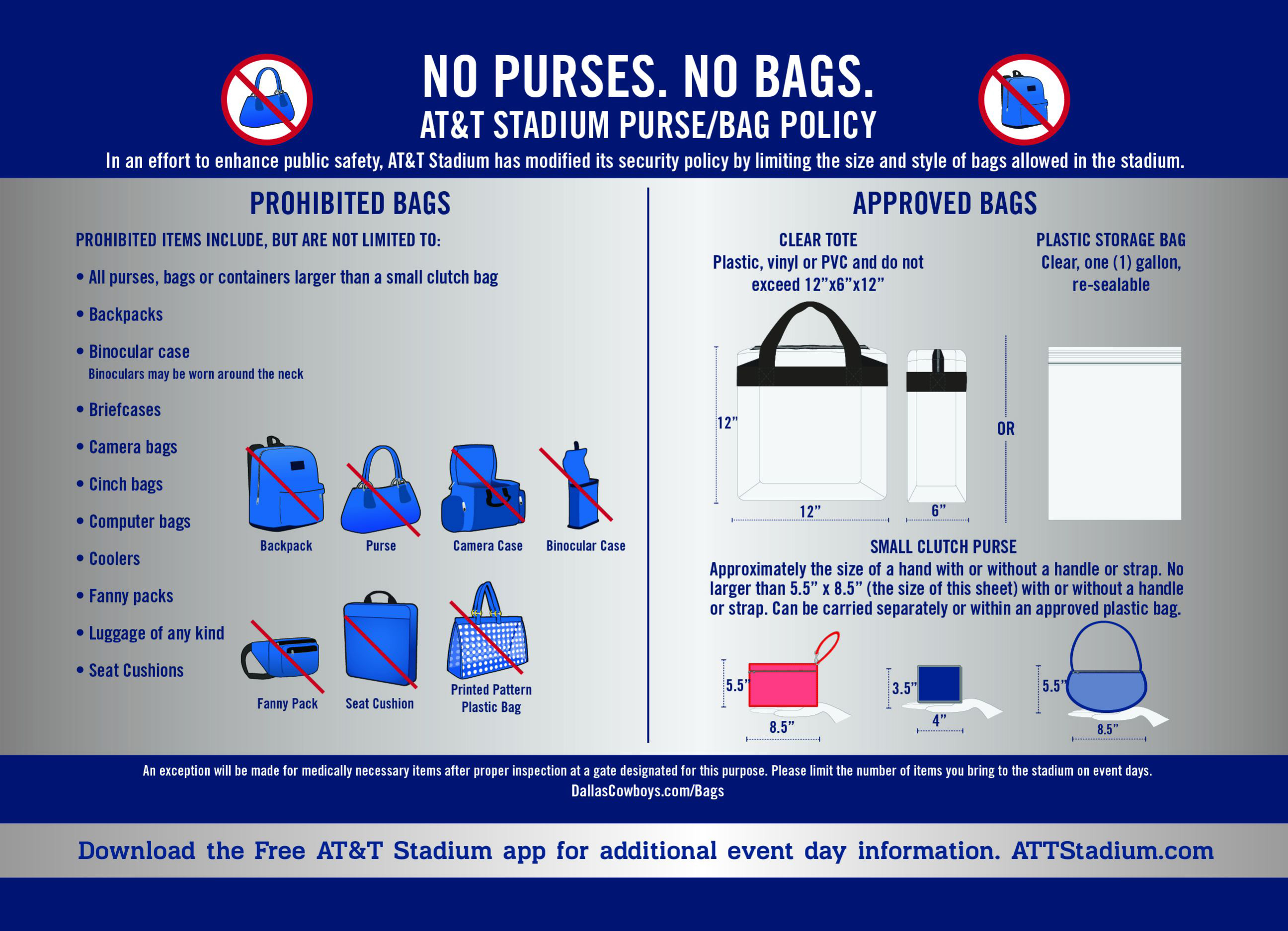 At&T Park Bag Policy 2018