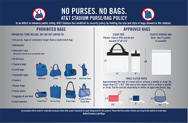 At&T Stadium Luggage Storage