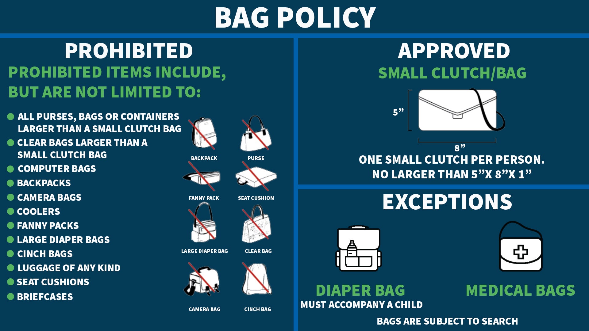 Disney's Policy on Bags