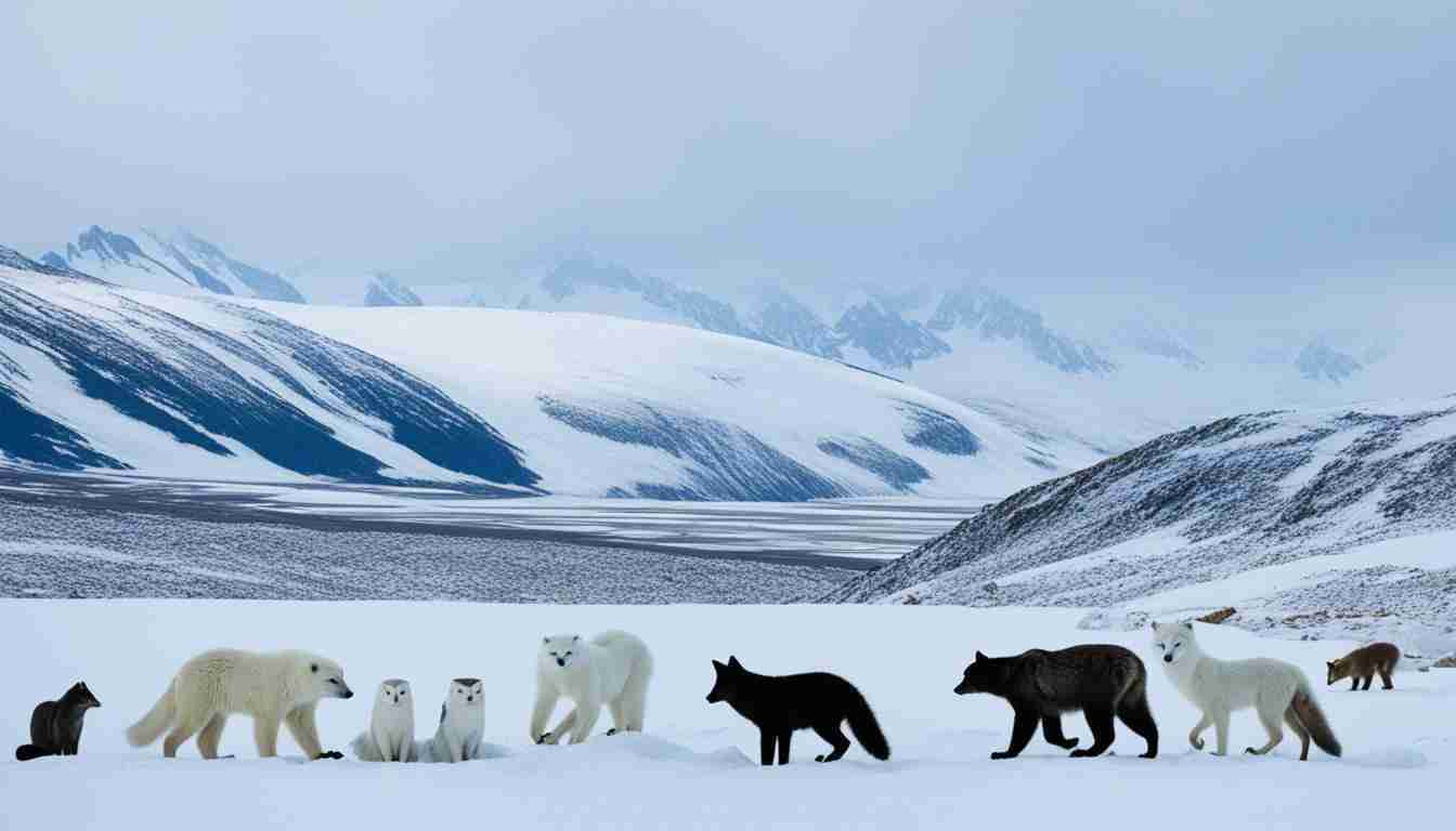 Arctic Ecosystem Animals