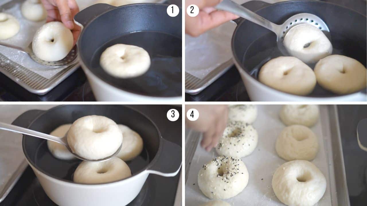 How Long to Boil Bagels Before Baking