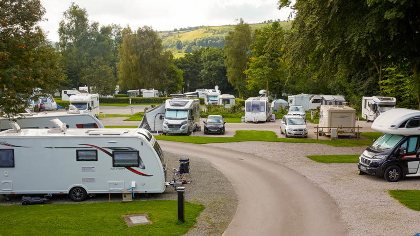 Castleton Caravan and Motorhome Club Campsite