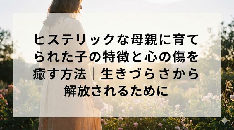 大人になっても消えない「母の突発的怒り」の記憶——2026年、当事者が明かす生きづらさの正体と回復への道筋