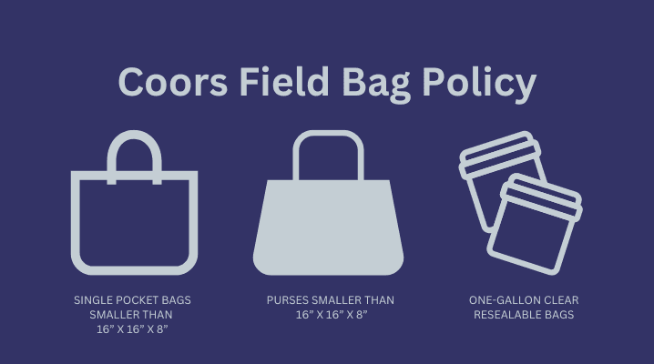 Bag Policy for Coors Field