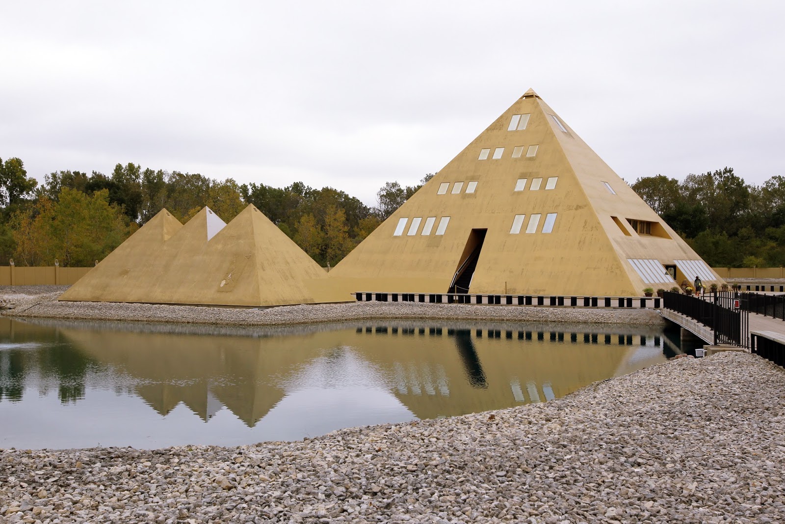 The Gold Pyramid House