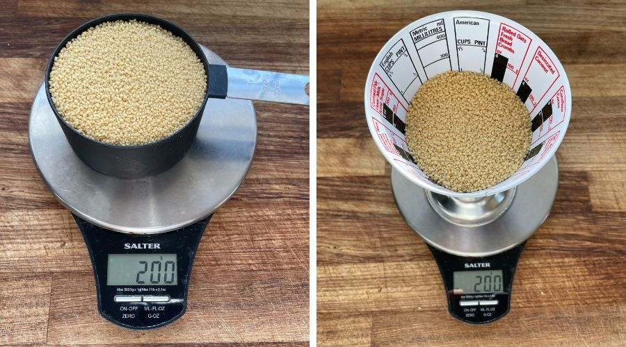 Dried Couscous per Person