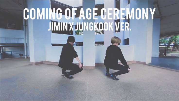 Jungkook and Jimin's Coming of Age Ceremony