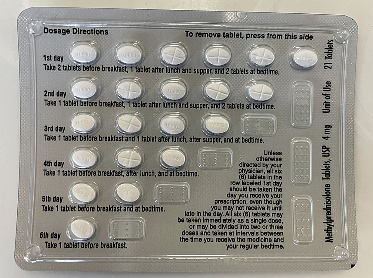Prednisone 10Mg Dose Pack 48 Instructions Pdf