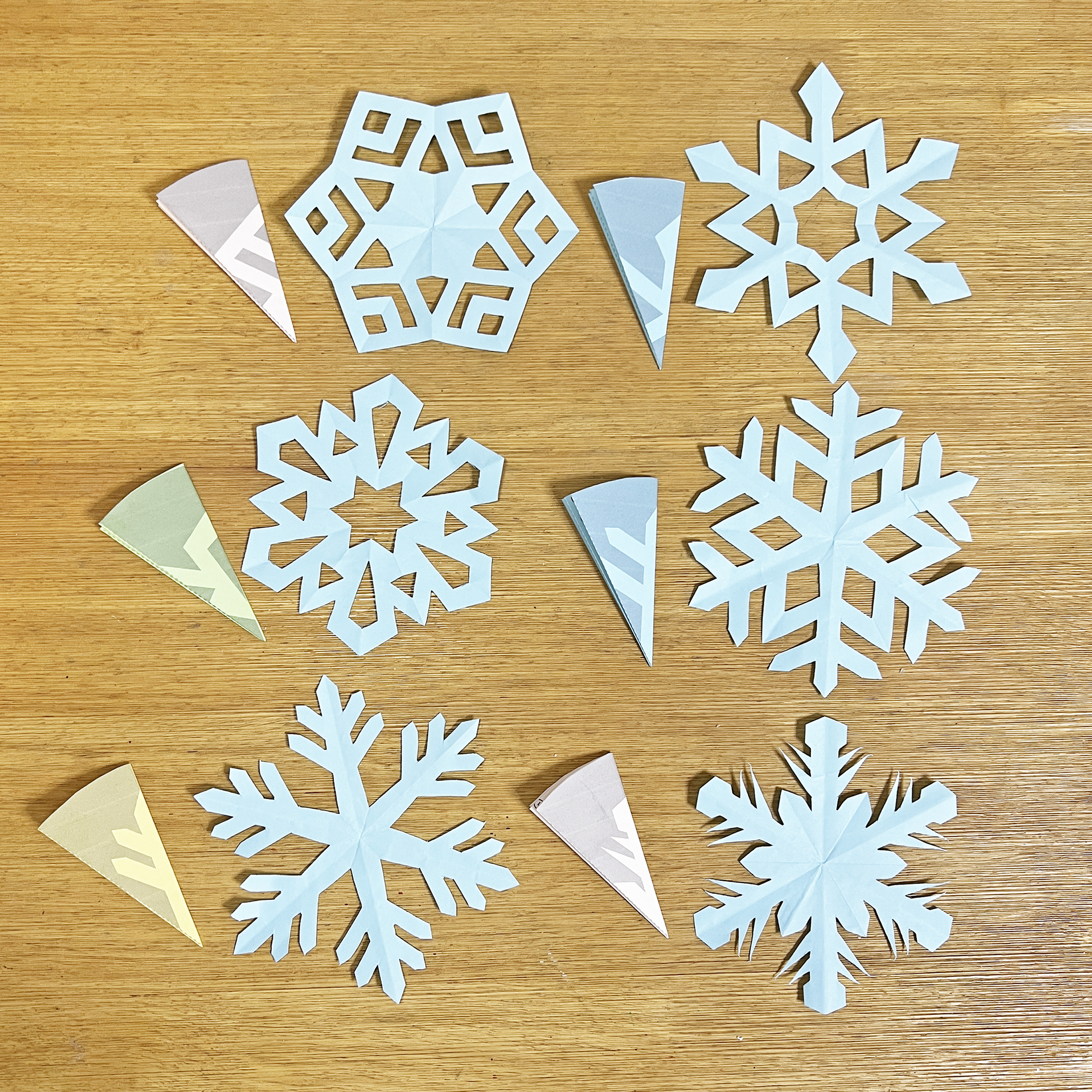 プロ直伝！美しい立体作品を簡単に折る雪の結晶折り紙の最新技法
