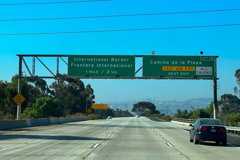 Tijuana to San Diego Border Crossing