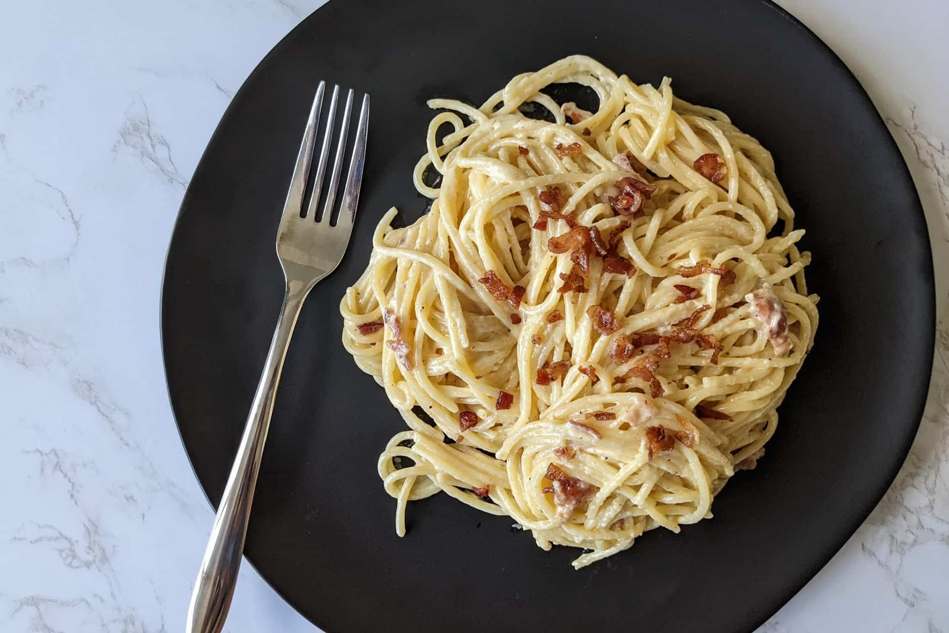 Spaghetti Carbonara Recipe No Eggs