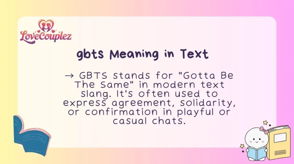 Gbts Mean in Text