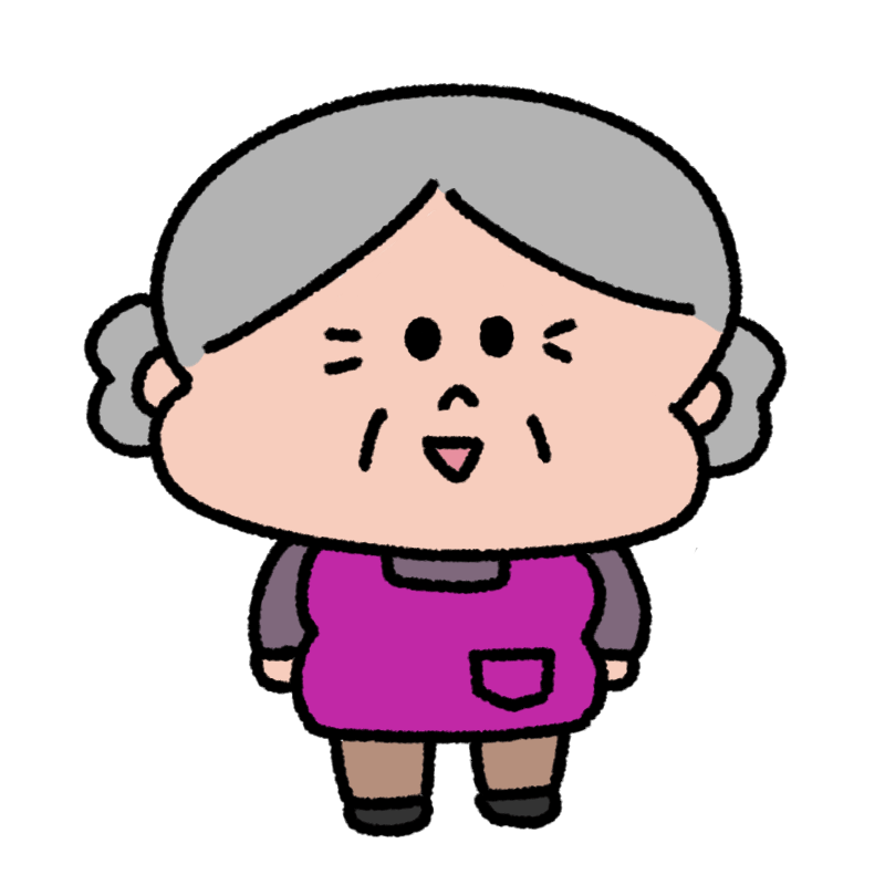 おばあちゃんイラスト完全ガイド！商用無料素材と可愛い描き方
