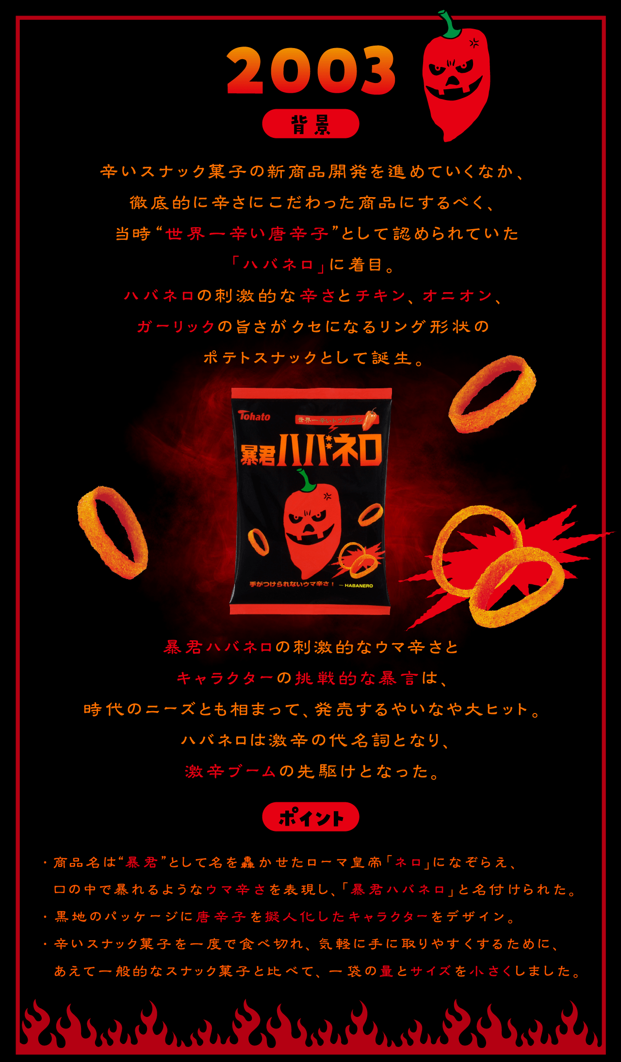 暴君ハバネロは本当に辛くなくなった？開発秘話と原材料の真相