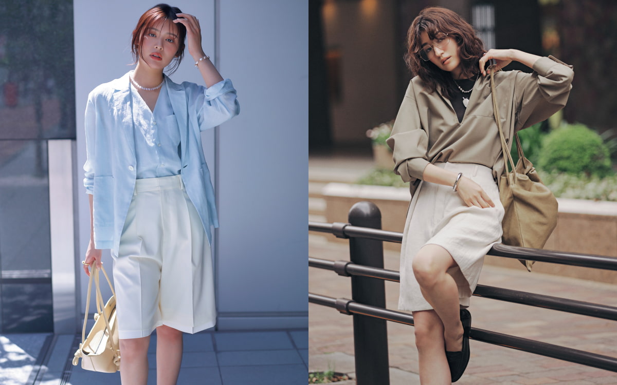 大人女性のハーフパンツ革命！美脚と洗練を叶える旬の着こなし術