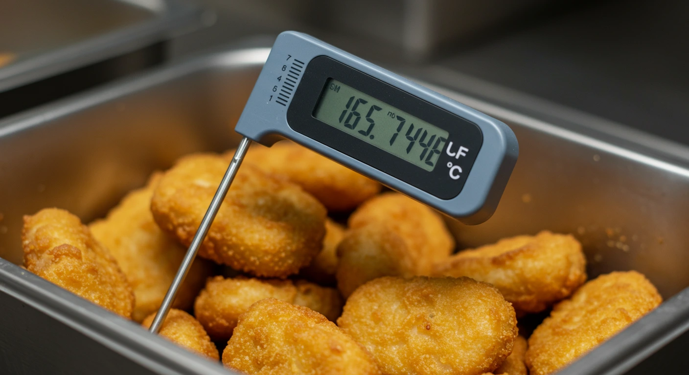 Minimum Hot Holding Temp for Chicken Nuggets