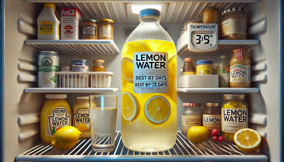 How Long Does Lemon Water Last in the Fridge