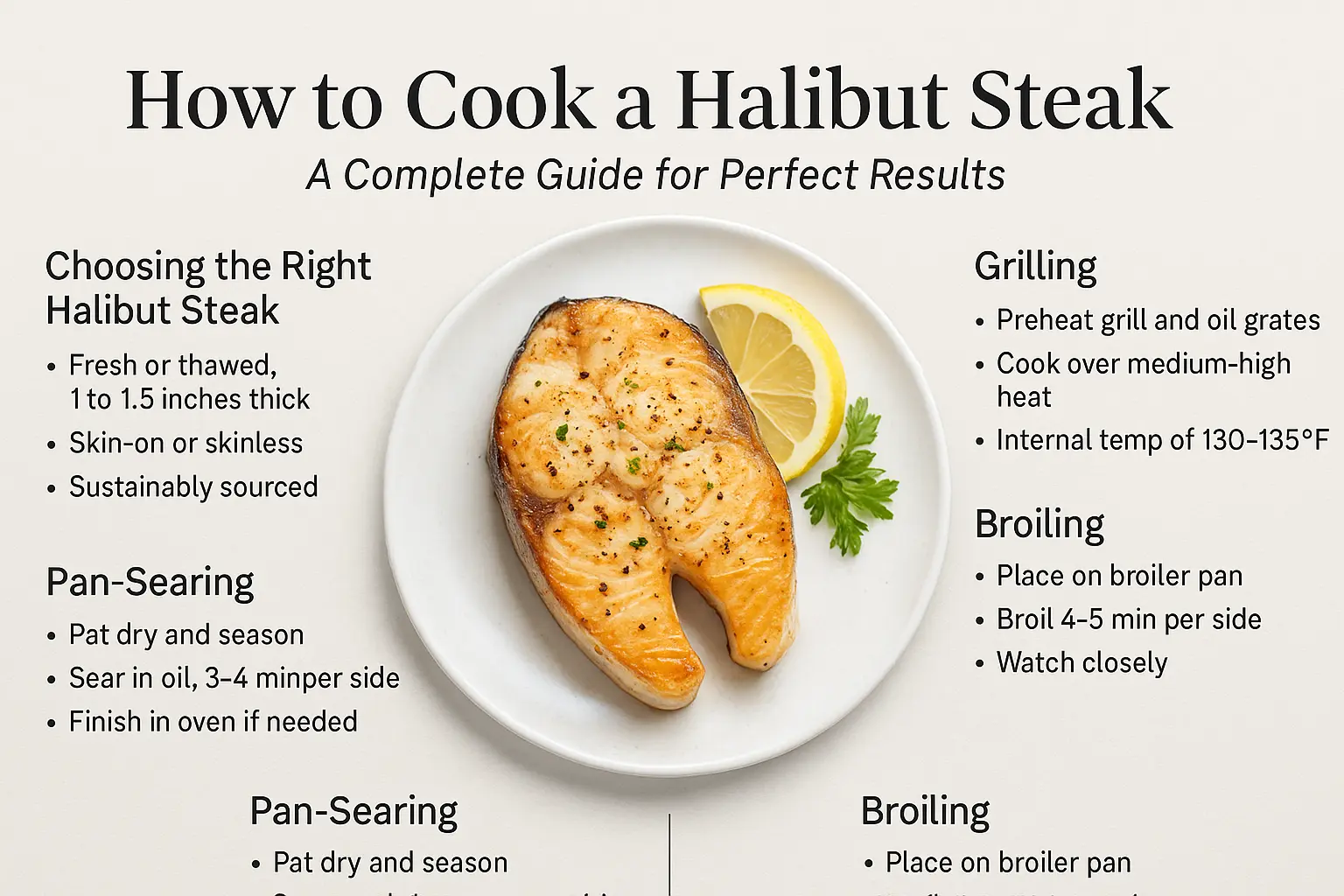 What Temp to Cook Halibut