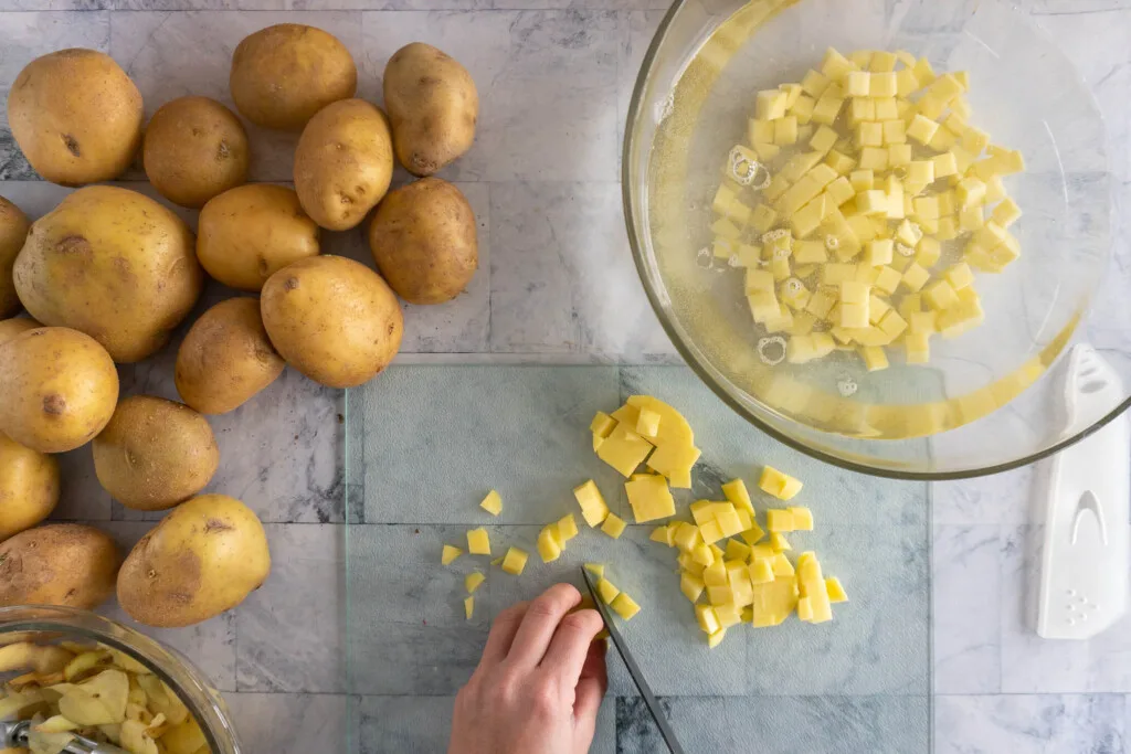 How to Destarch Potatoes
